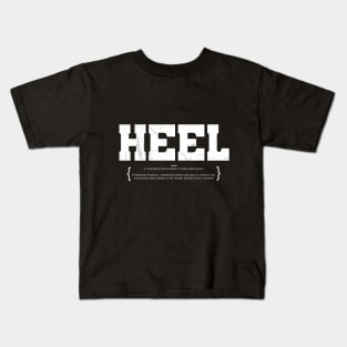 HEEL wrestling vintage style T-shirt Kids T-Shirt